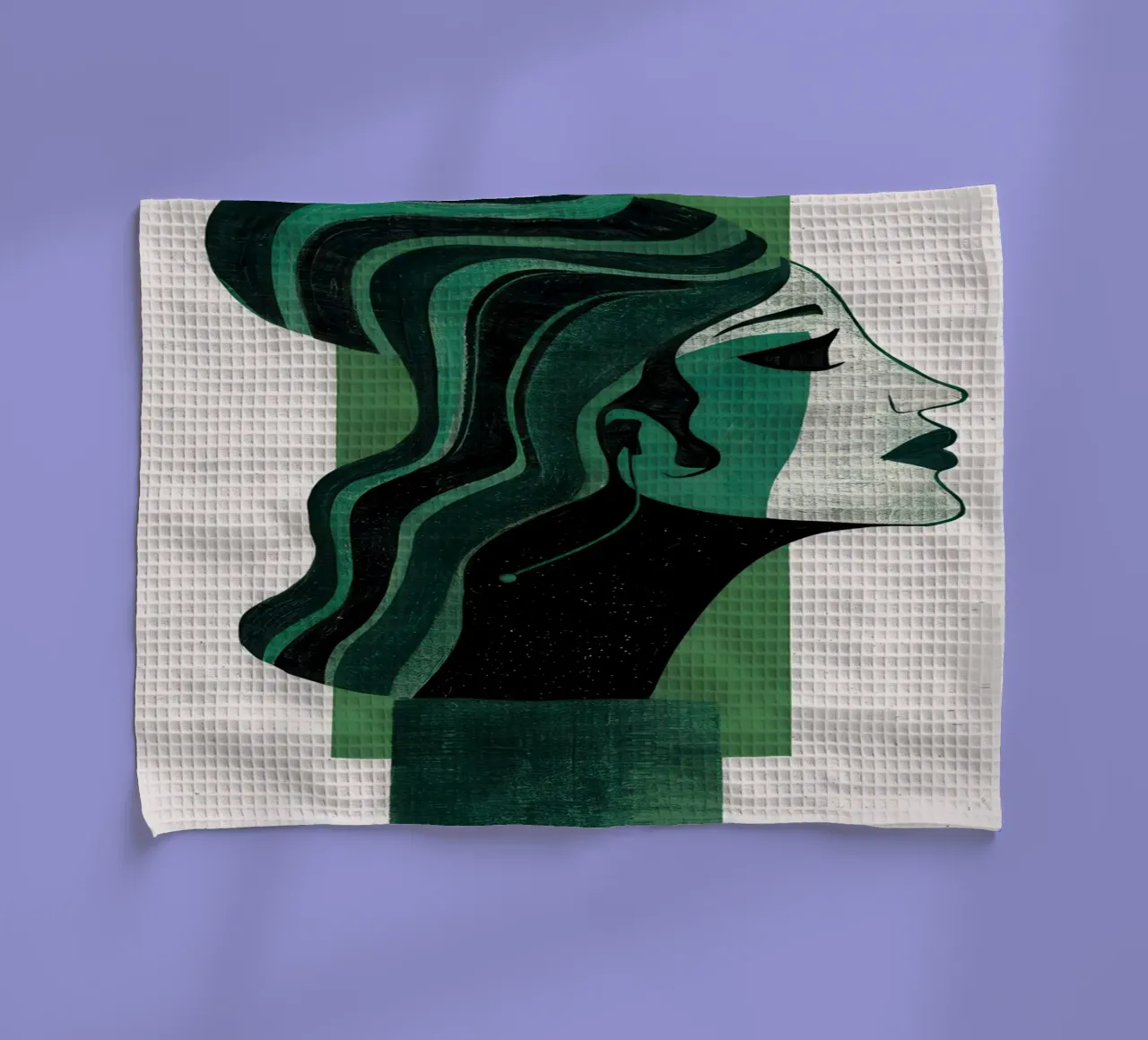 Profilo di Emerald Poise canovaccio da cucina da Katarsis Mann