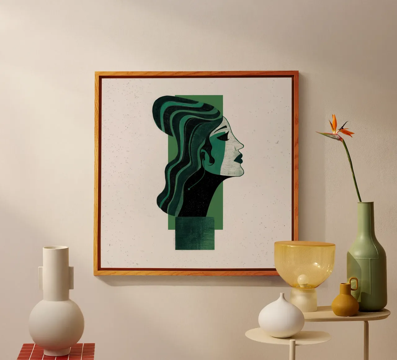 Profilo di Emerald Poise plexiglass da Katarsis Mann