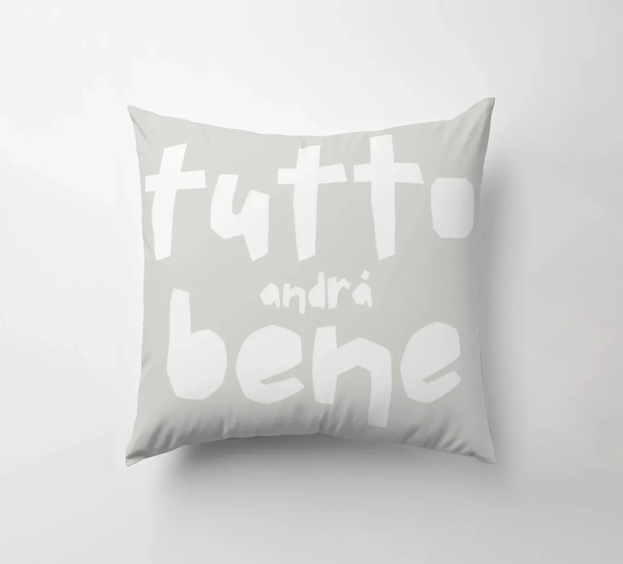 Tutto Andrá bene cuscino da PurePeachStudio