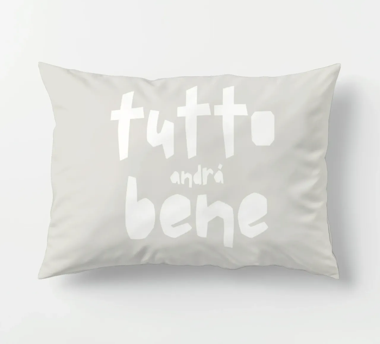 Tutto Andrá bene cuscino da PurePeachStudio