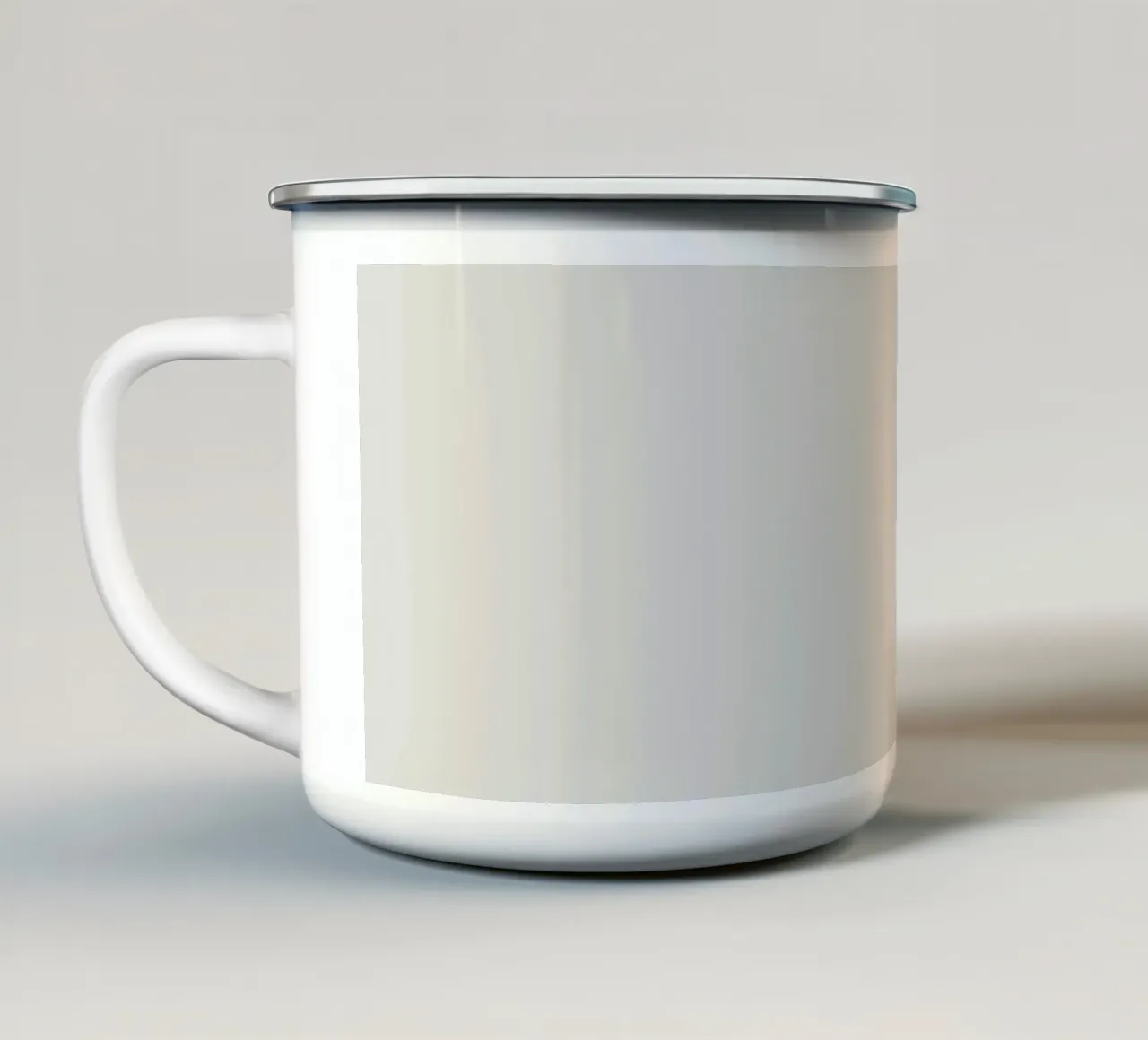 Tutto Andrá bene tazza in smalto da PurePeachStudio