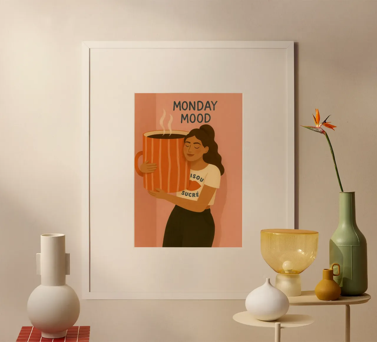 Monday Mood No. 2 carta hahnemühle da PurePeachStudio