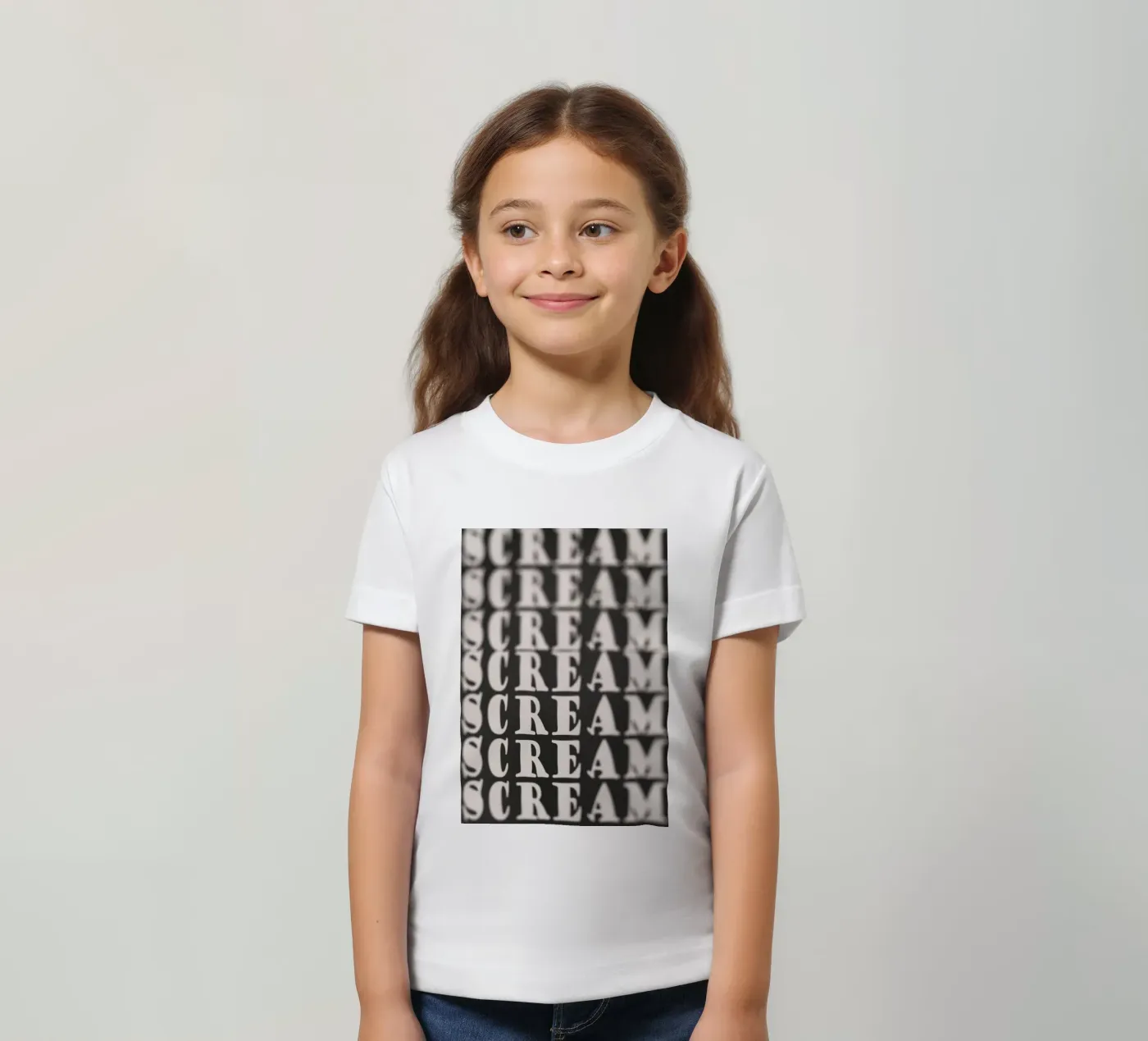 Scream t-shirt bambini da PurePeachStudio
