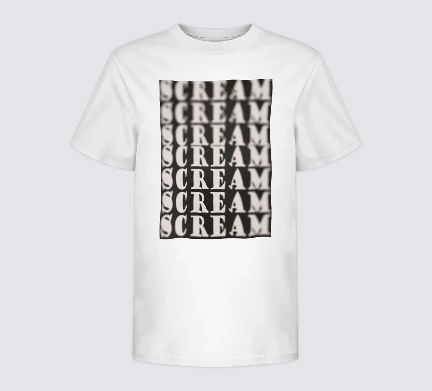 Scream t-shirt bambini da PurePeachStudio