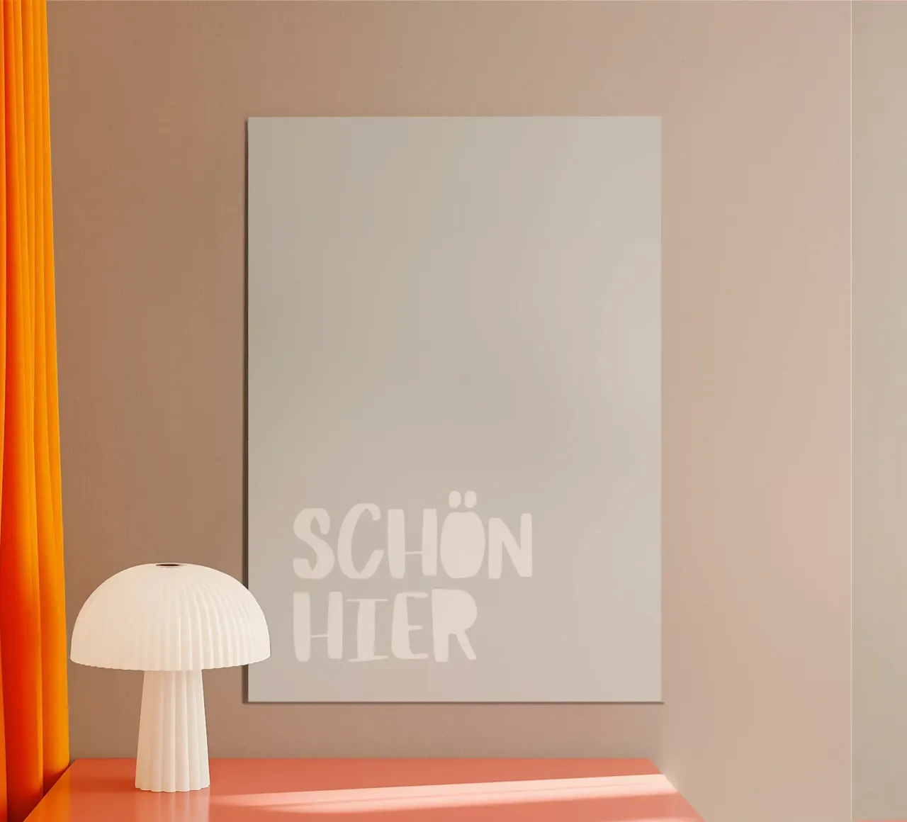Schön hier poster da PurePeachStudio