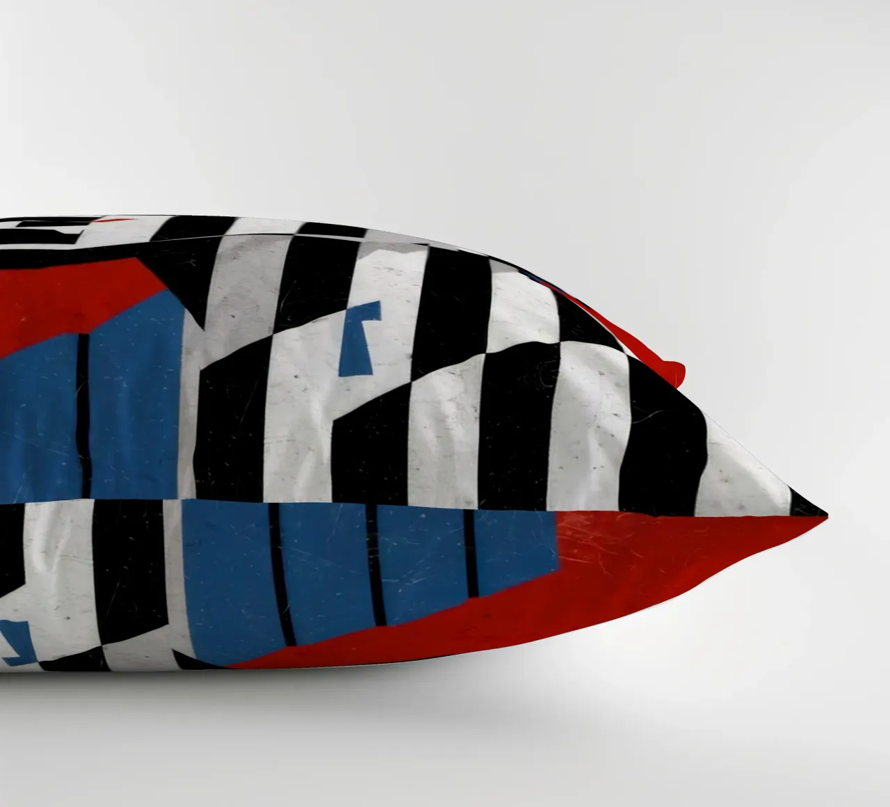 Striscia d'identità Op Art cuscino da Katarsis Mann