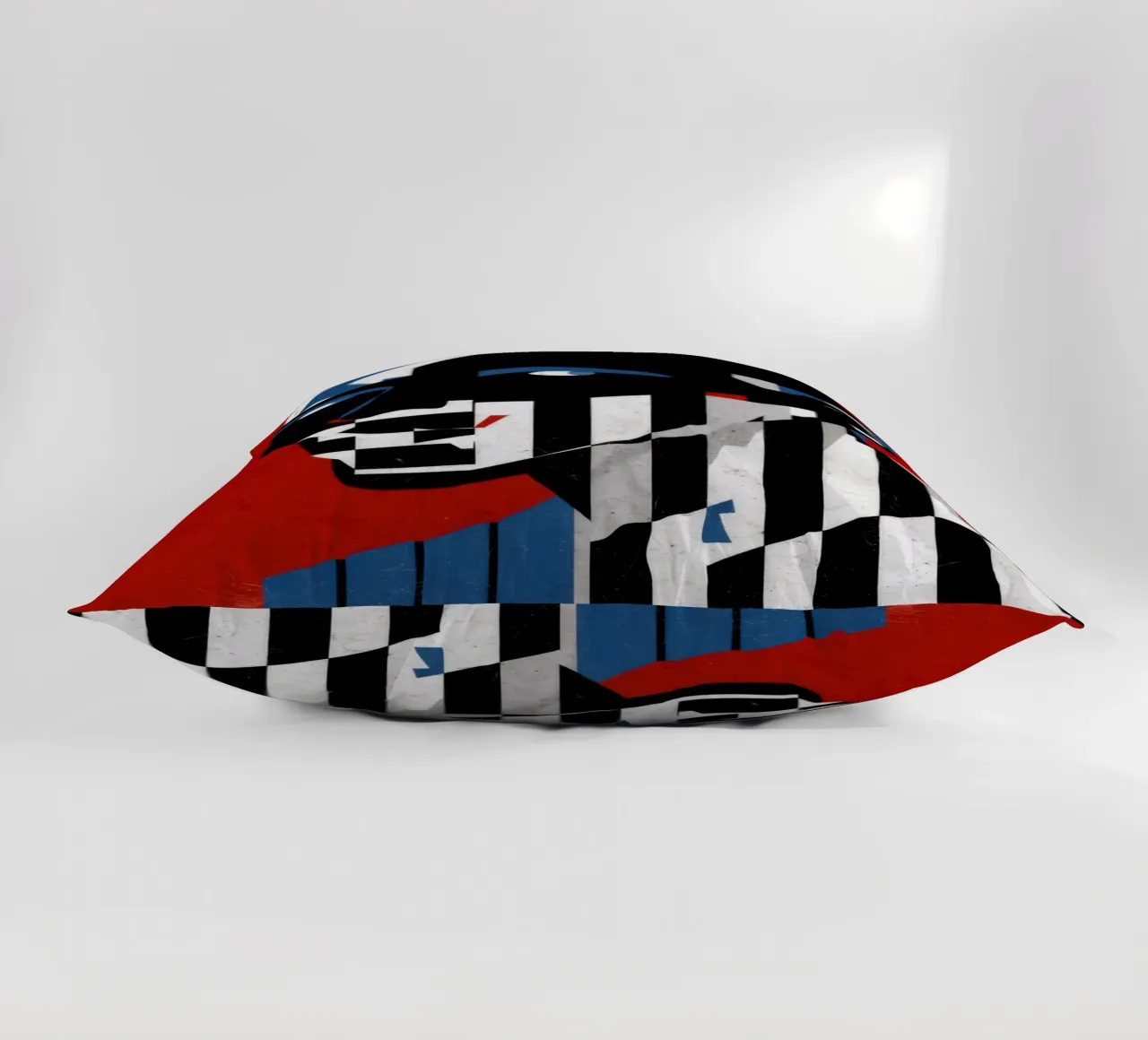 Striscia d'identità Op Art cuscino da Katarsis Mann