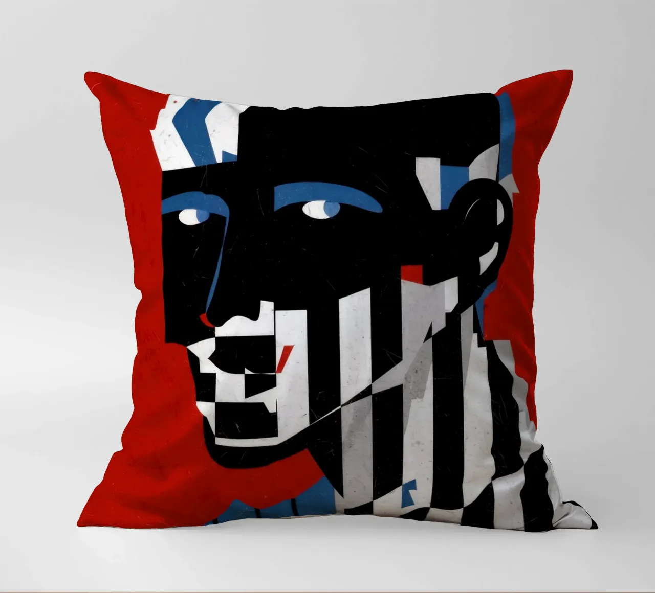 Striscia d'identità Op Art cuscino da Katarsis Mann