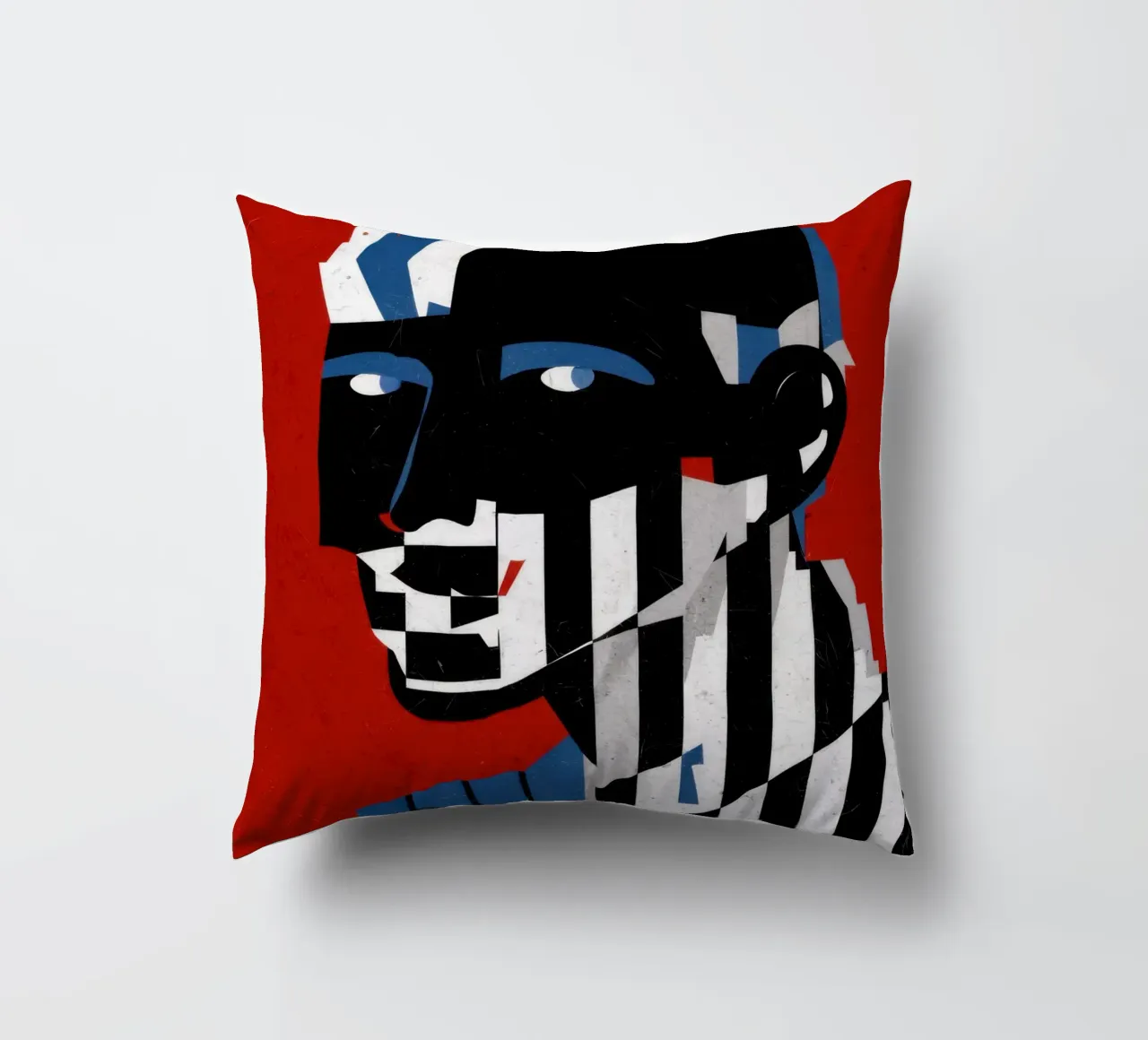 Striscia d'identità Op Art cuscino da Katarsis Mann