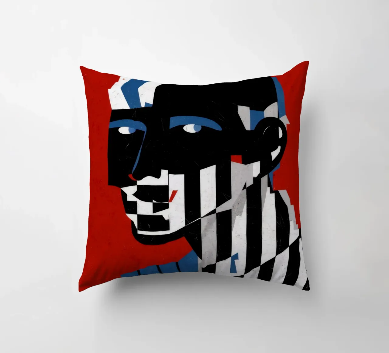 Striscia d'identità Op Art cuscino da Katarsis Mann
