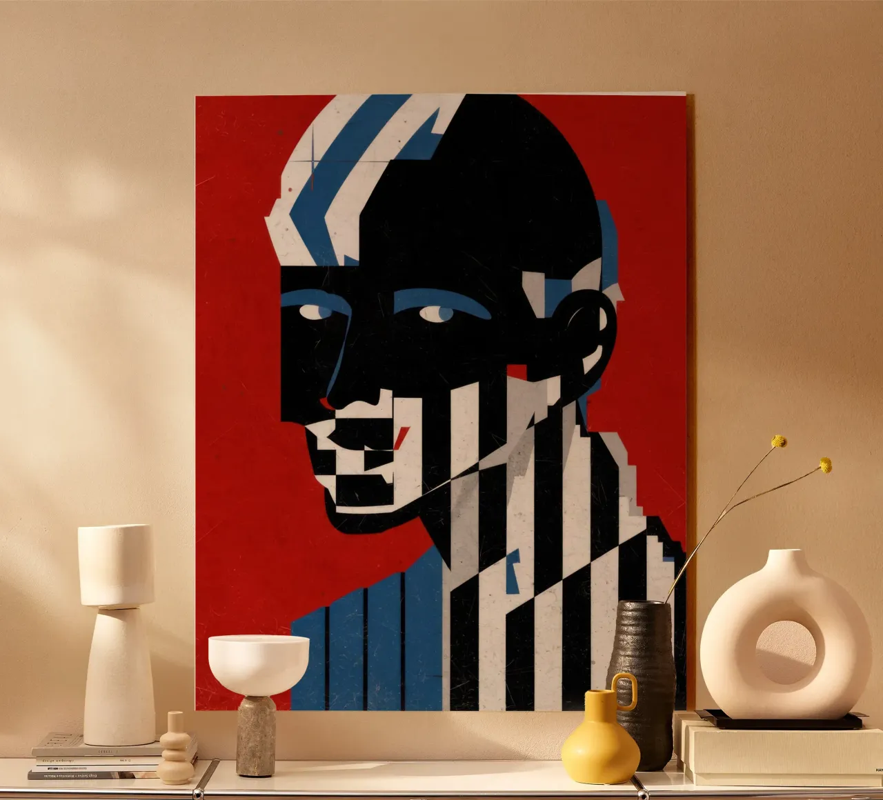 Striscia d'identità Op Art plexiglass da Katarsis Mann