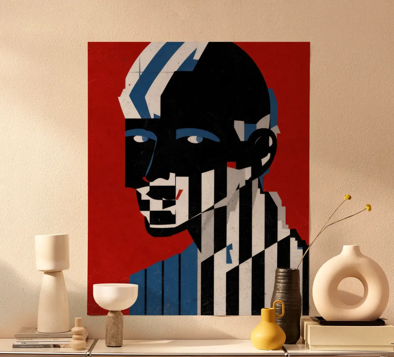 Striscia d'identità Op Art carta hahnemühle da Katarsis Mann