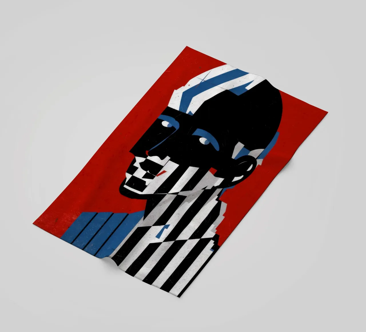 Striscia d'identità Op Art telo mare da Katarsis Mann