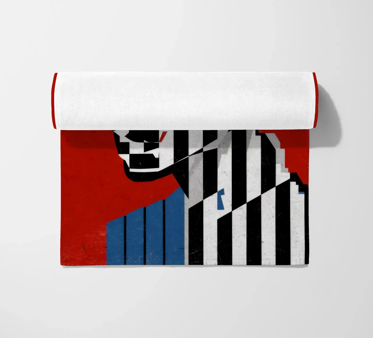 Striscia d'identità Op Art telo mare da Katarsis Mann