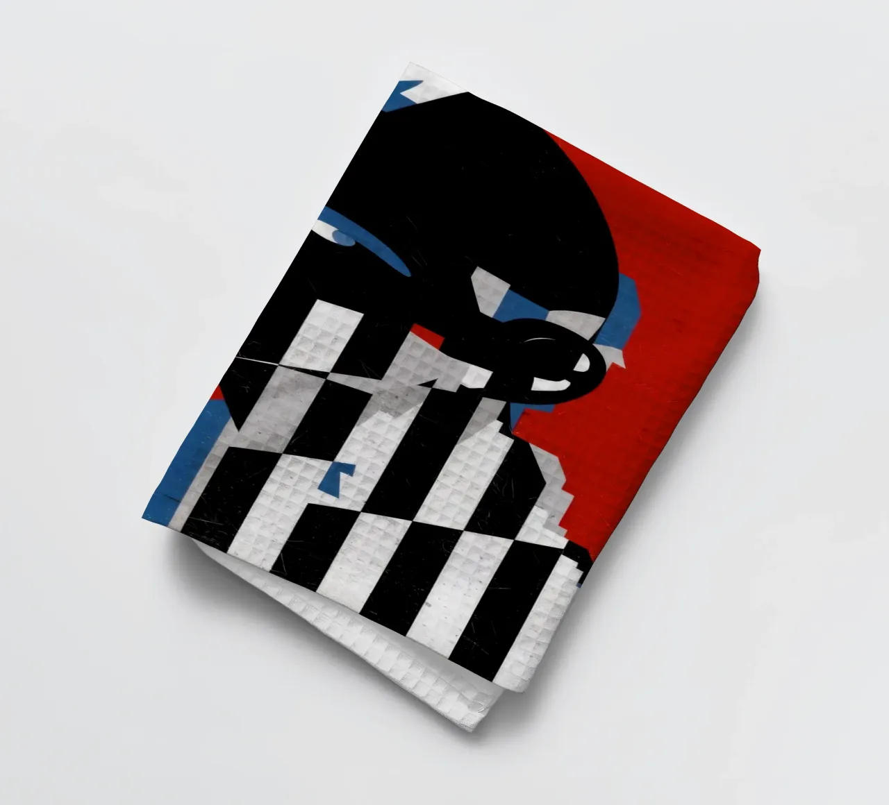 Striscia d'identità Op Art canovaccio da cucina da Katarsis Mann