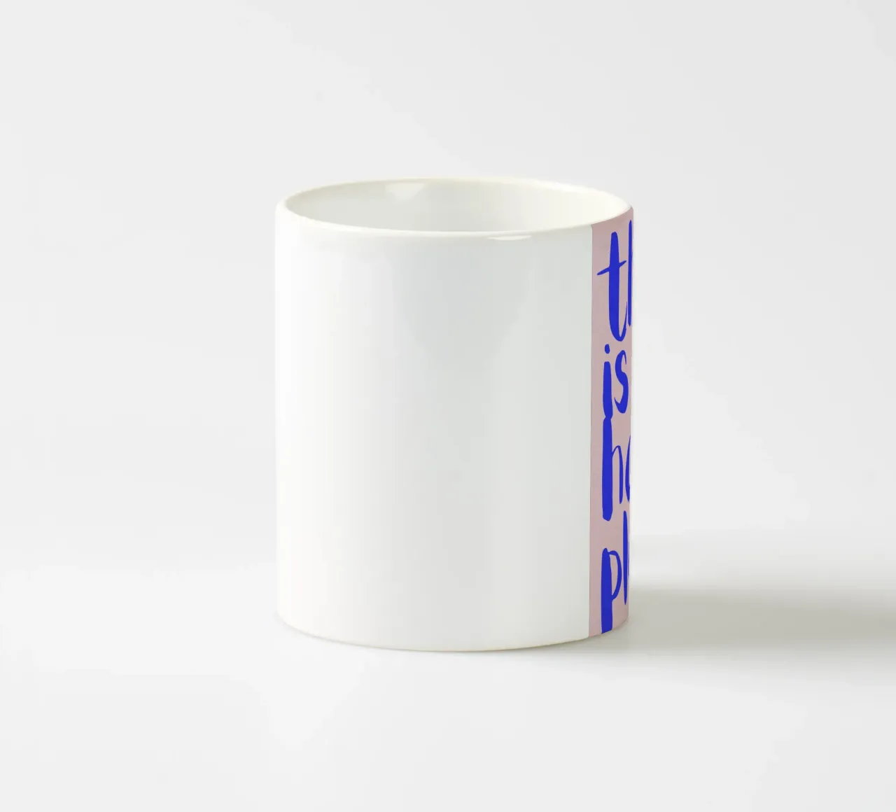 This is my happy place tazza in ceramica da PurePeachStudio