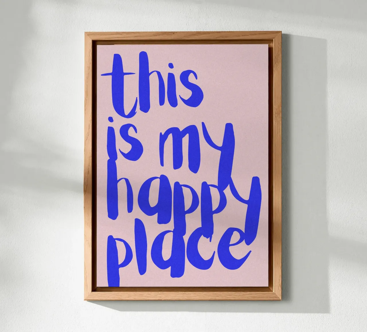 This is my happy place alluminio dibond da PurePeachStudio