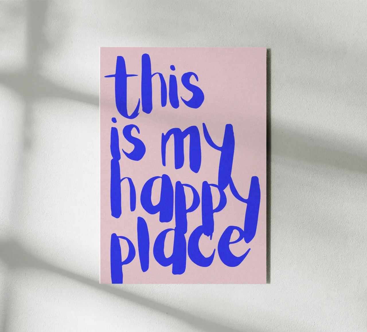 This is my happy place alluminio dibond da PurePeachStudio