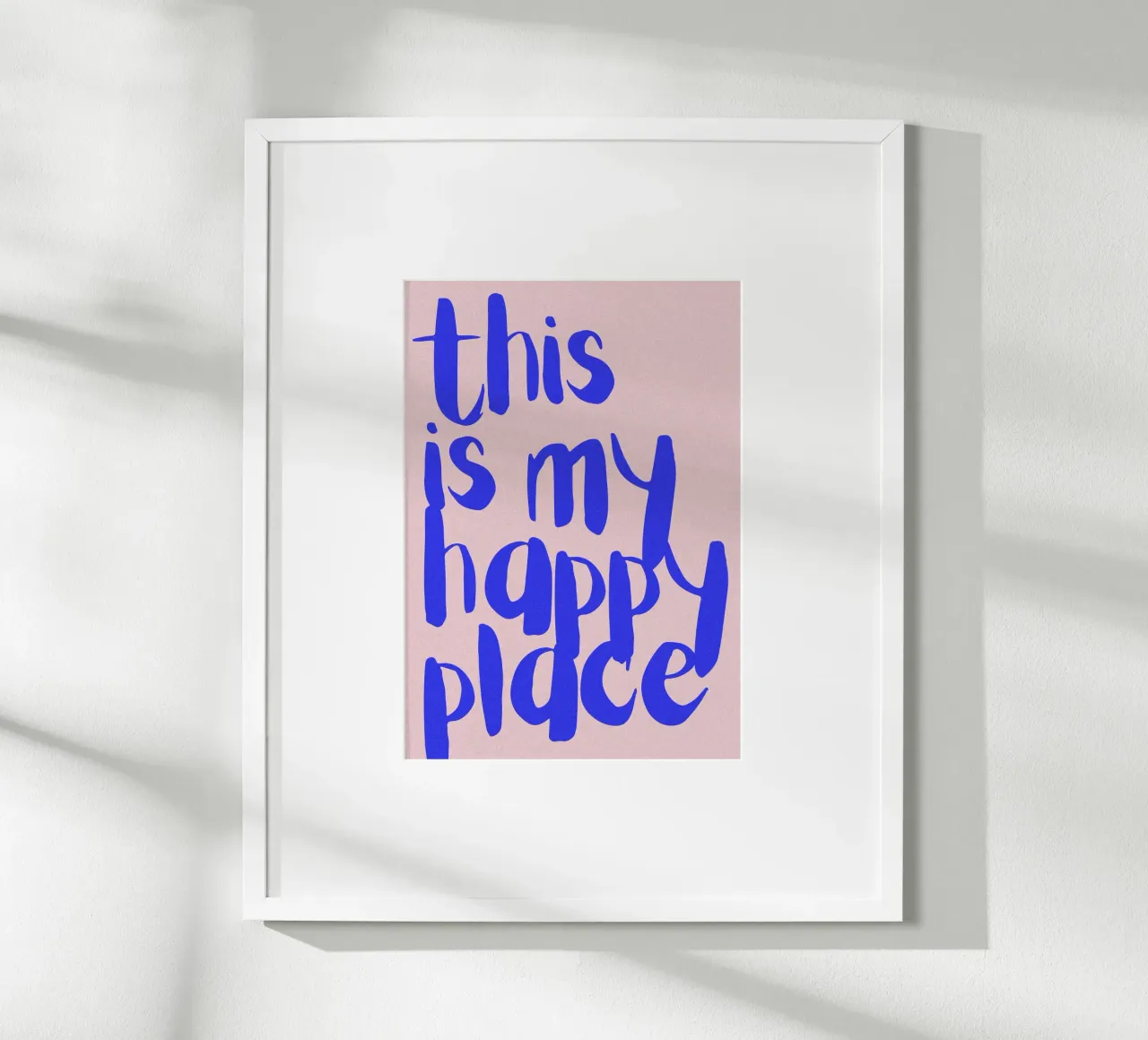 This is my happy place carta hahnemühle da PurePeachStudio