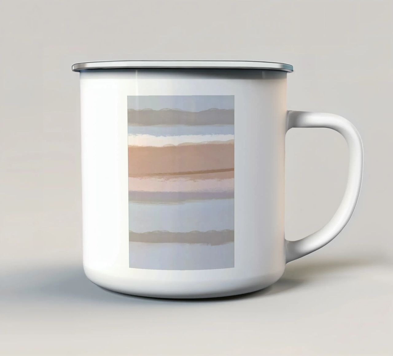 Strips 6A | Minimal Pastel Blues tazza in smalto da sabidussi