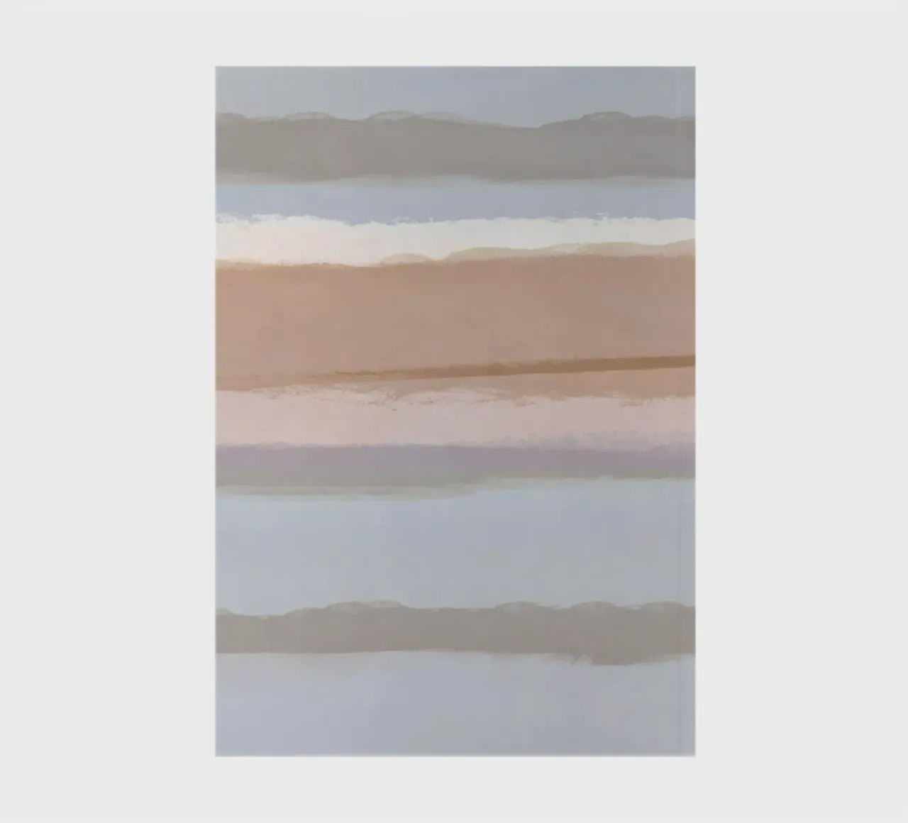 Strips 6A | Minimal Pastel Blues notebook by sabidussi