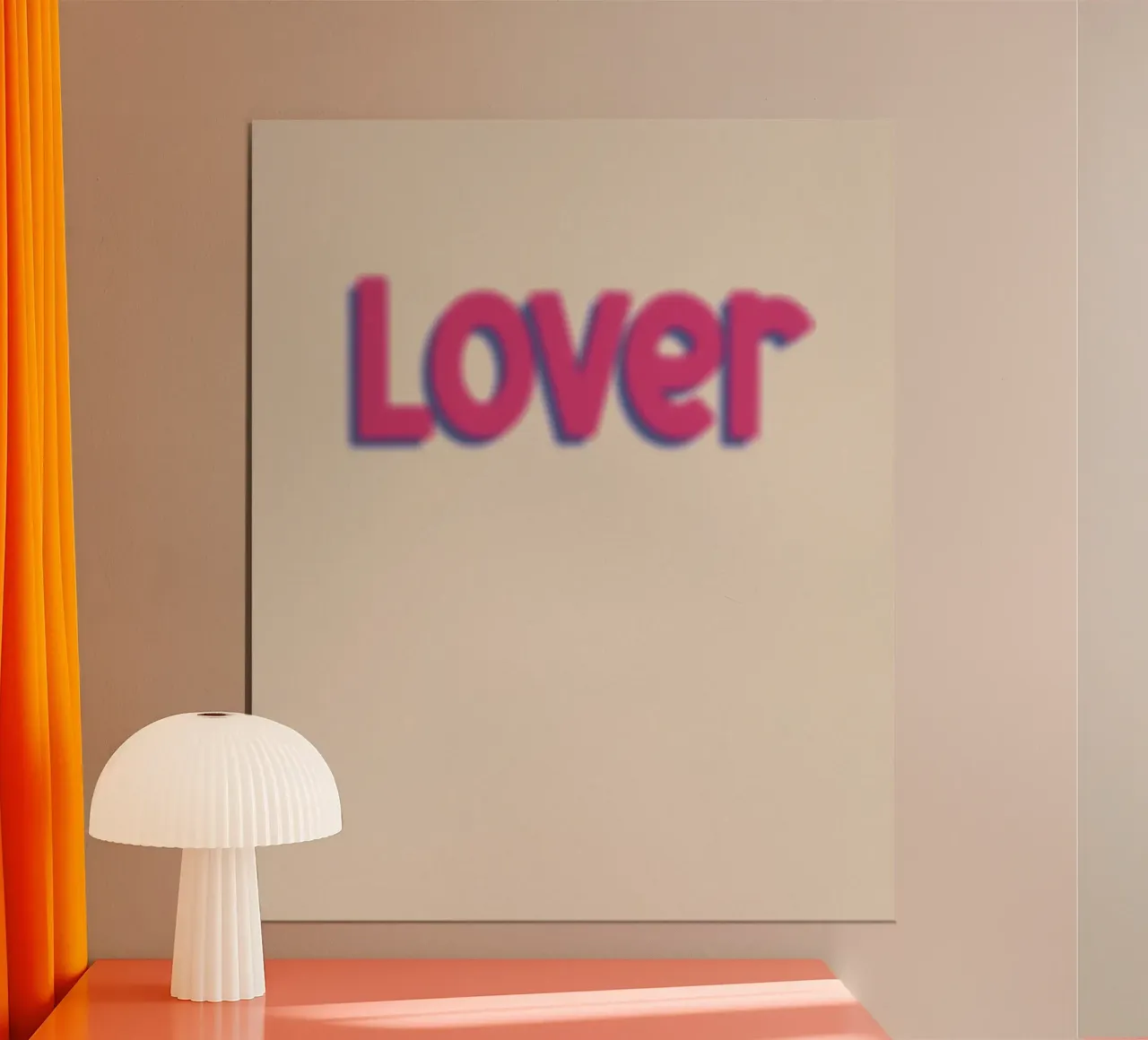 Lover poster da PurePeachStudio