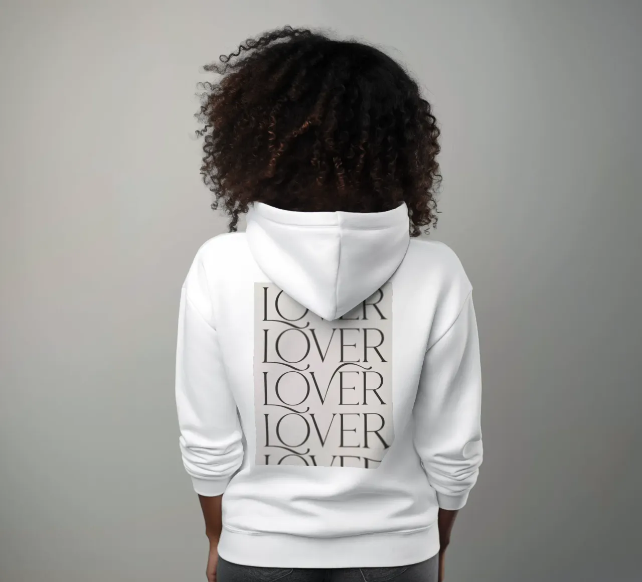 Lover felpa con cappuccio da PurePeachStudio
