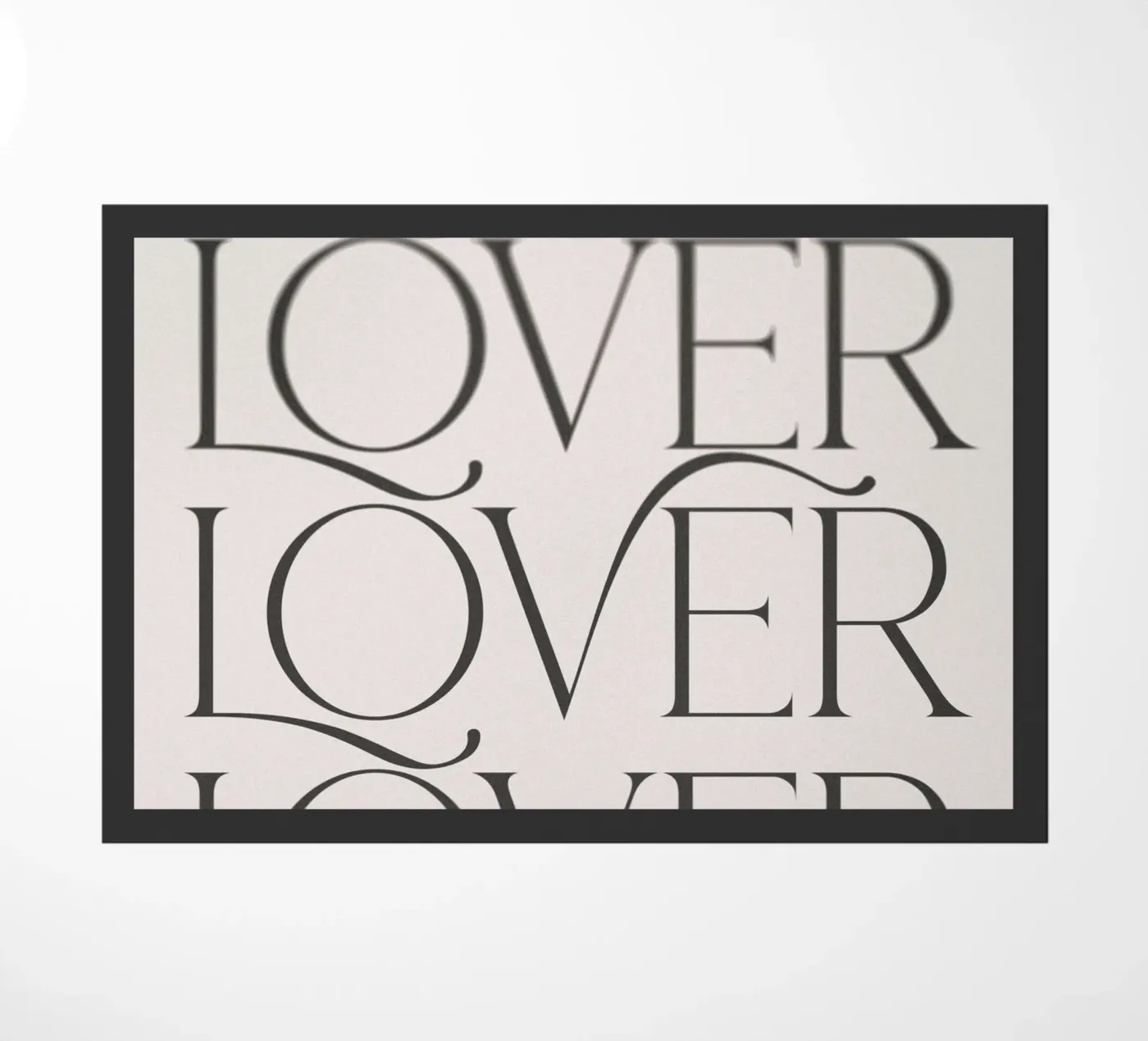 Lover Fußmatte von PurePeachStudio