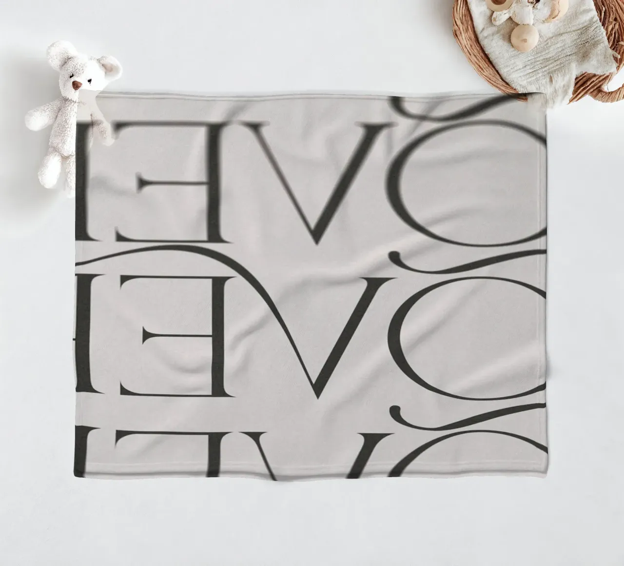 Lover Fleecedecke von PurePeachStudio