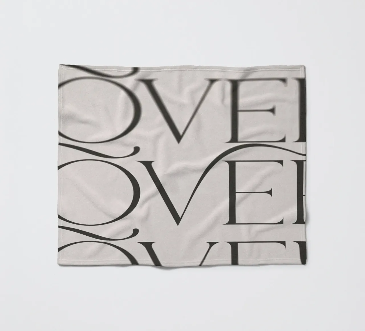Lover Fleecedecke von PurePeachStudio