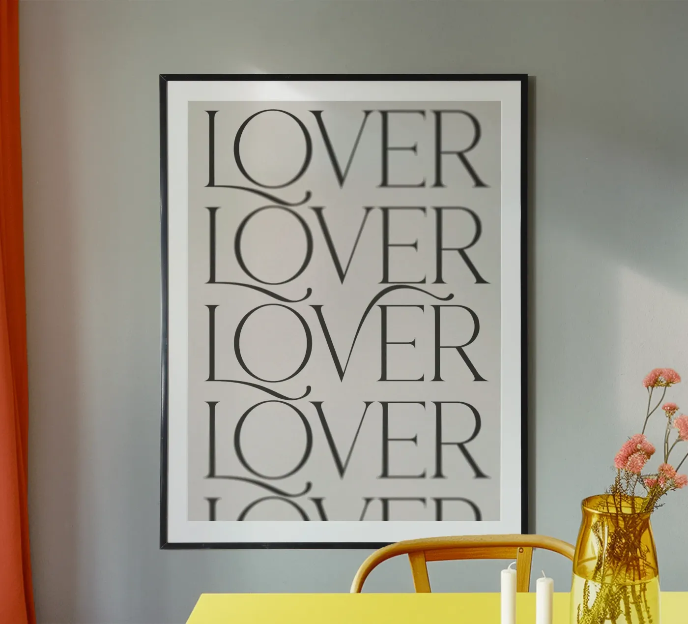 Lover Poster von PurePeachStudio