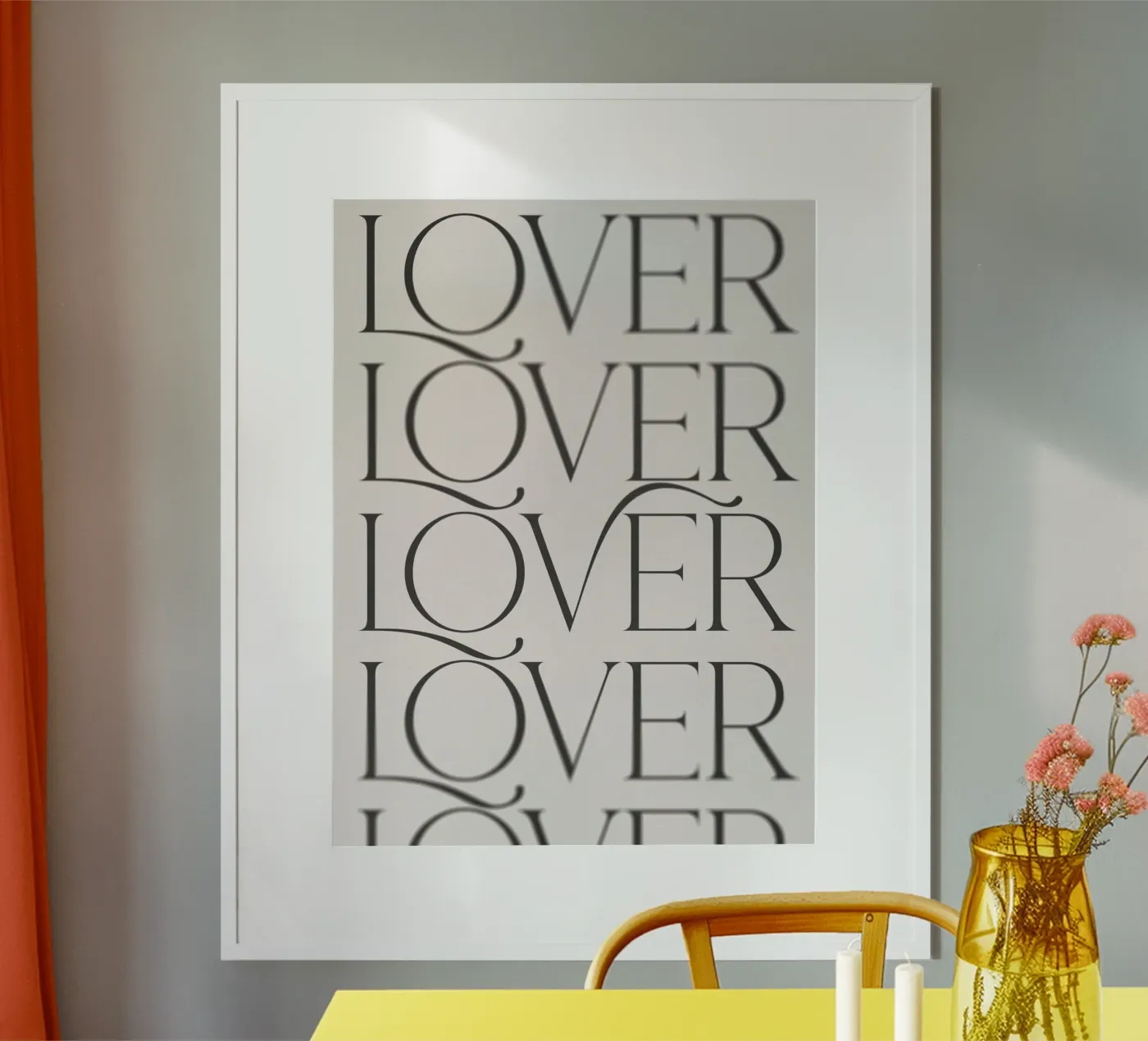 Lover Poster von PurePeachStudio