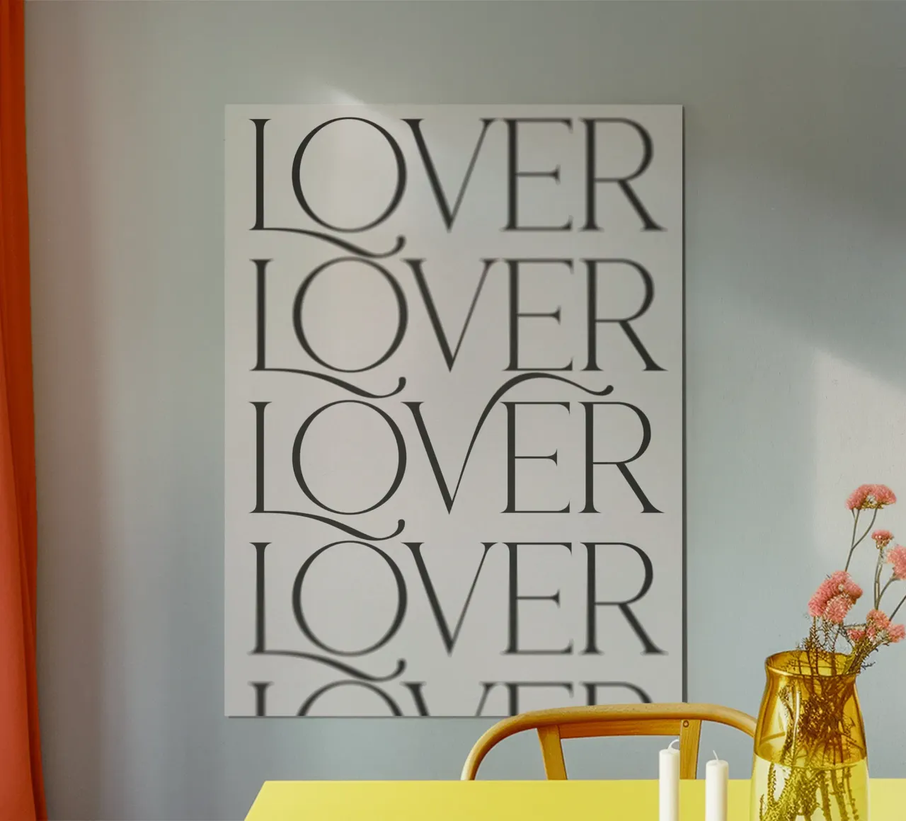 Lover poster da PurePeachStudio