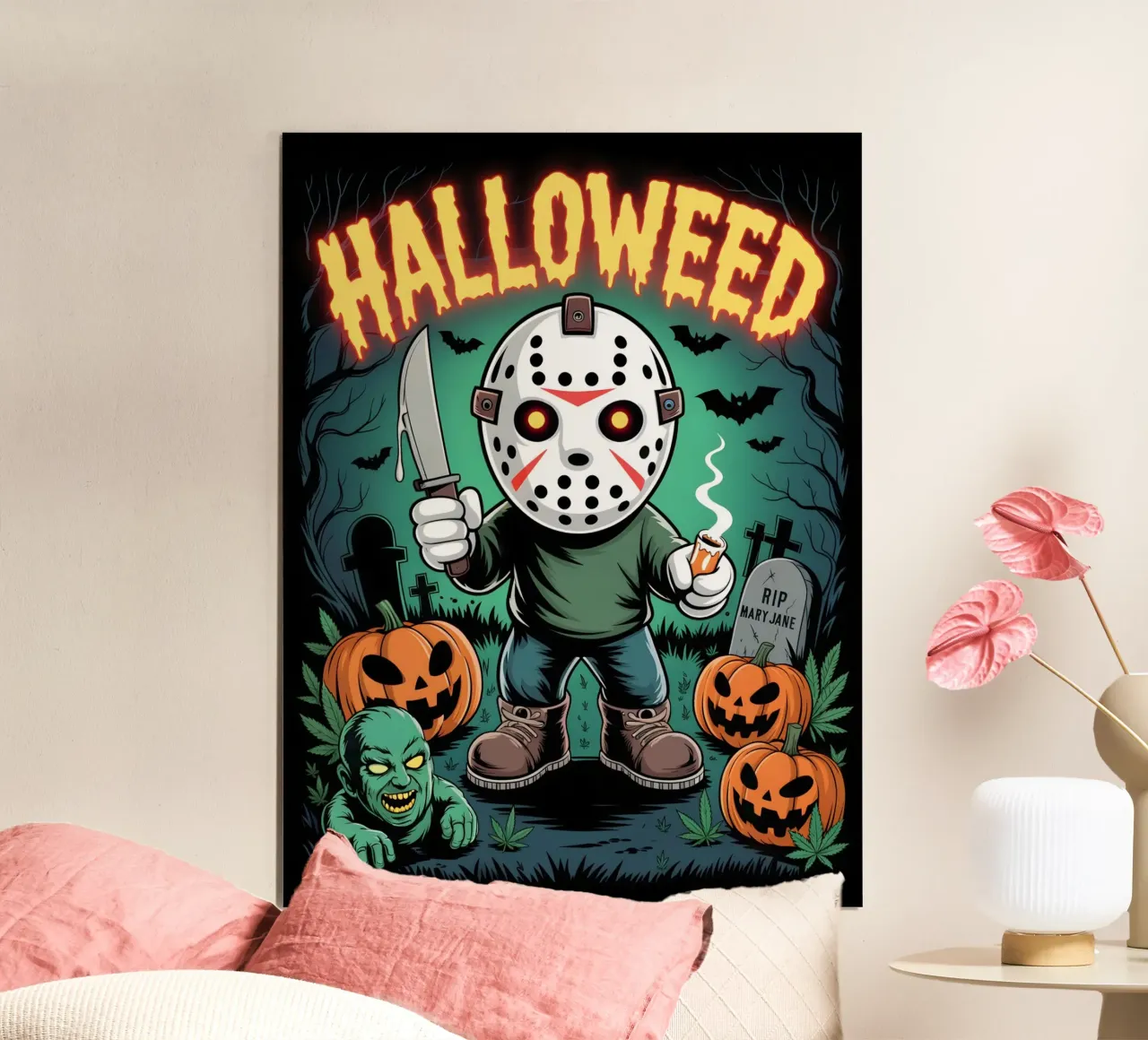 Halloween carta hahnemühle da Fleur de Lys
