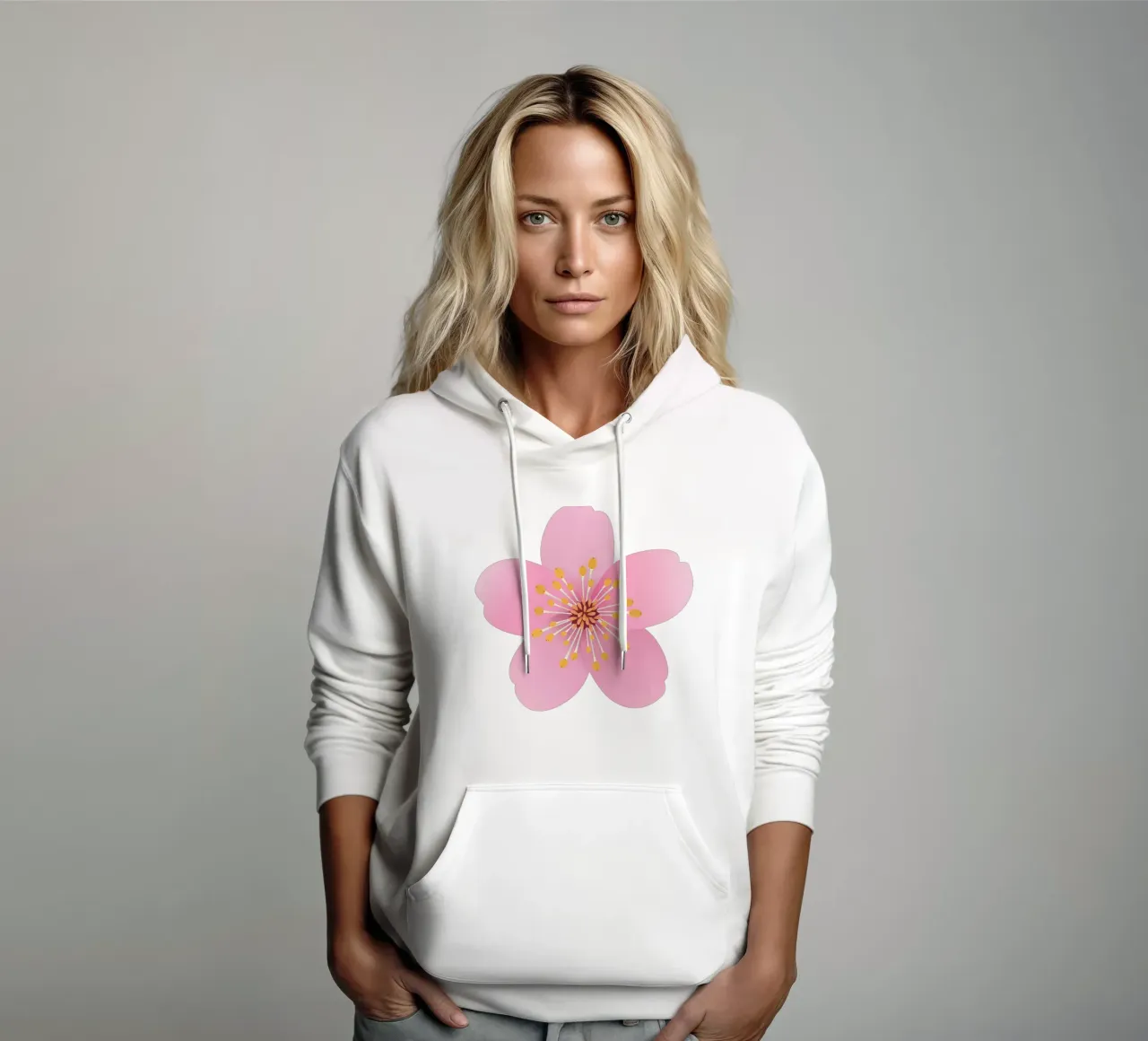 Un fiore di ciliegio felpa con cappuccio da BwiseLizzy