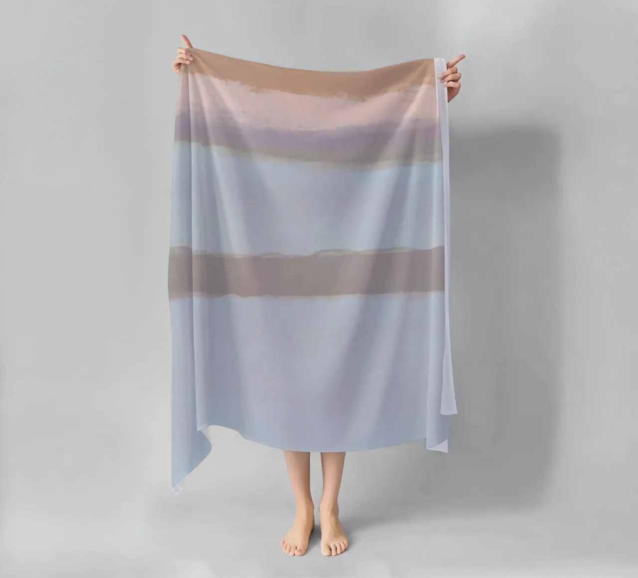 Strips 6B | Minimal Pastel Blues telo mare da sabidussi