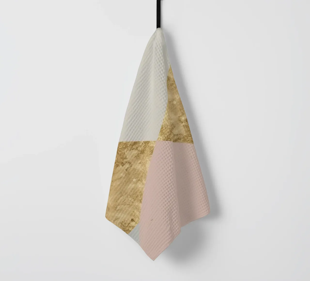 Composizione geometrica astratta con texture oro e grunge canovaccio da cucina da DesignDoodle