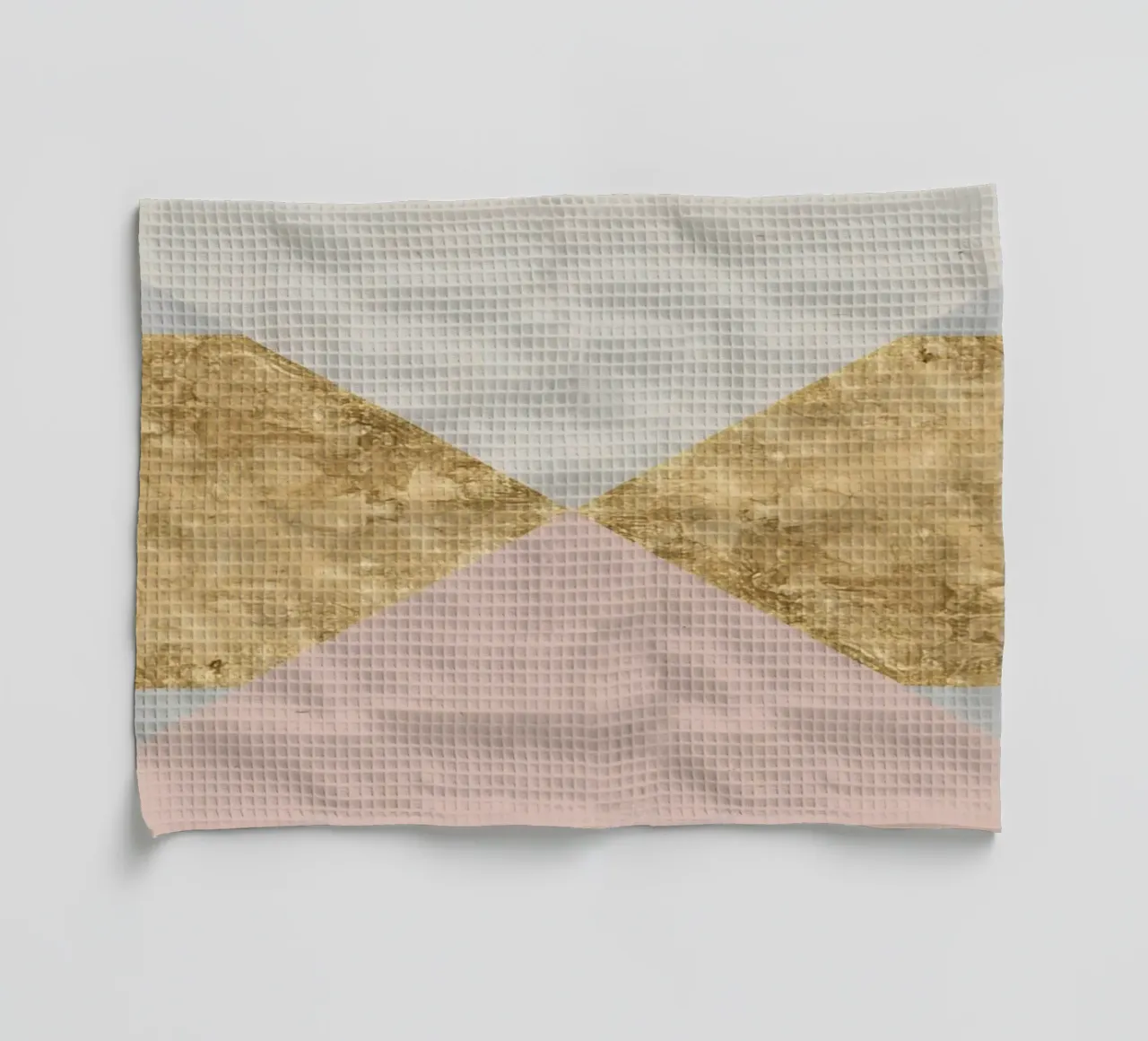 Composizione geometrica astratta con texture oro e grunge canovaccio da cucina da DesignDoodle