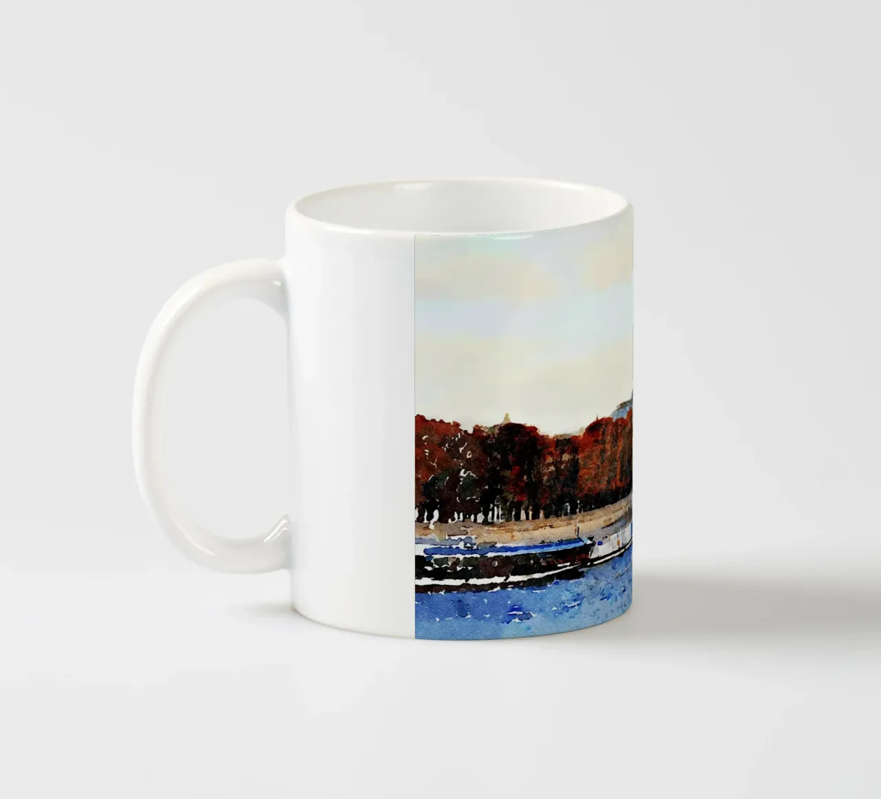 A Parigi tazza in ceramica da Massimo Frascogna