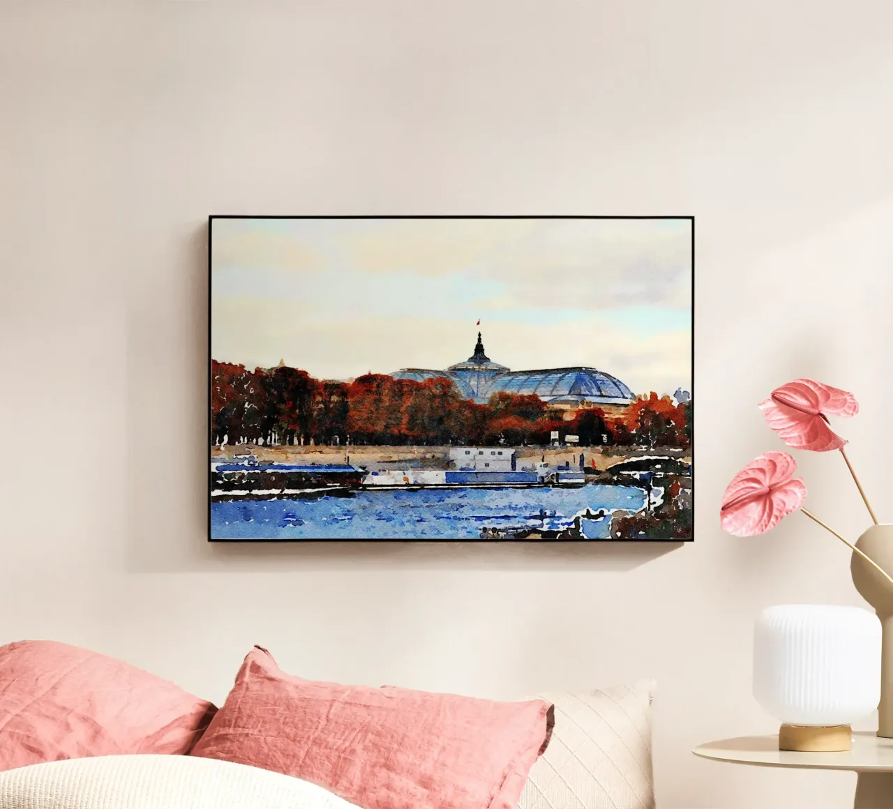 A Parigi plexiglass da Massimo Frascogna