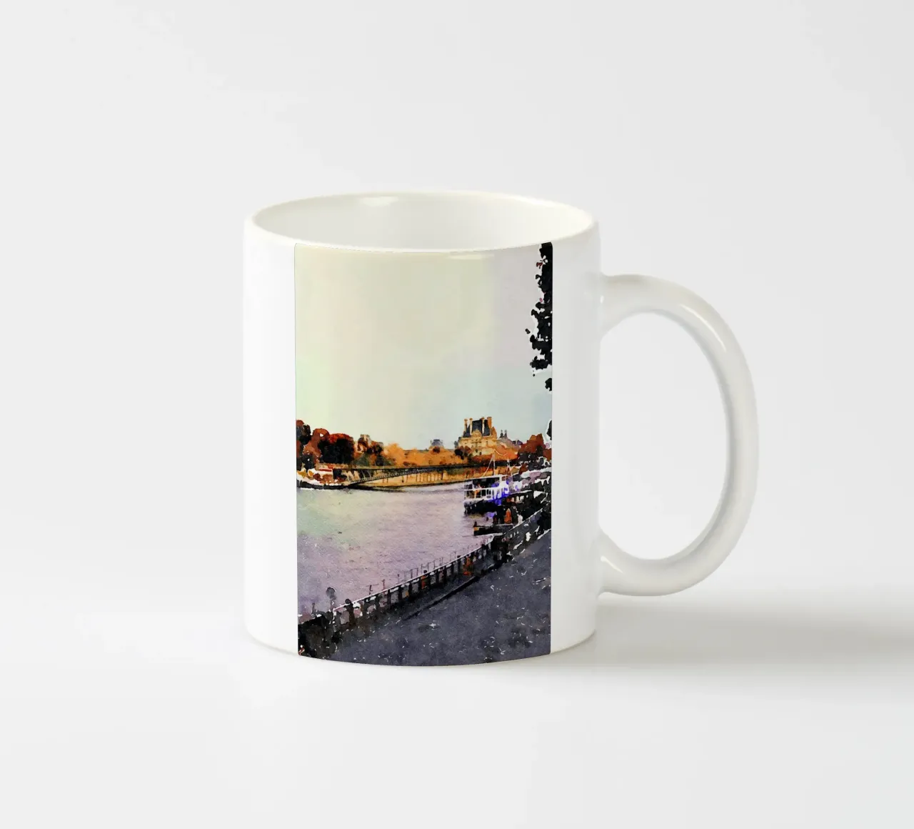 Parigi tazza in ceramica da Massimo Frascogna