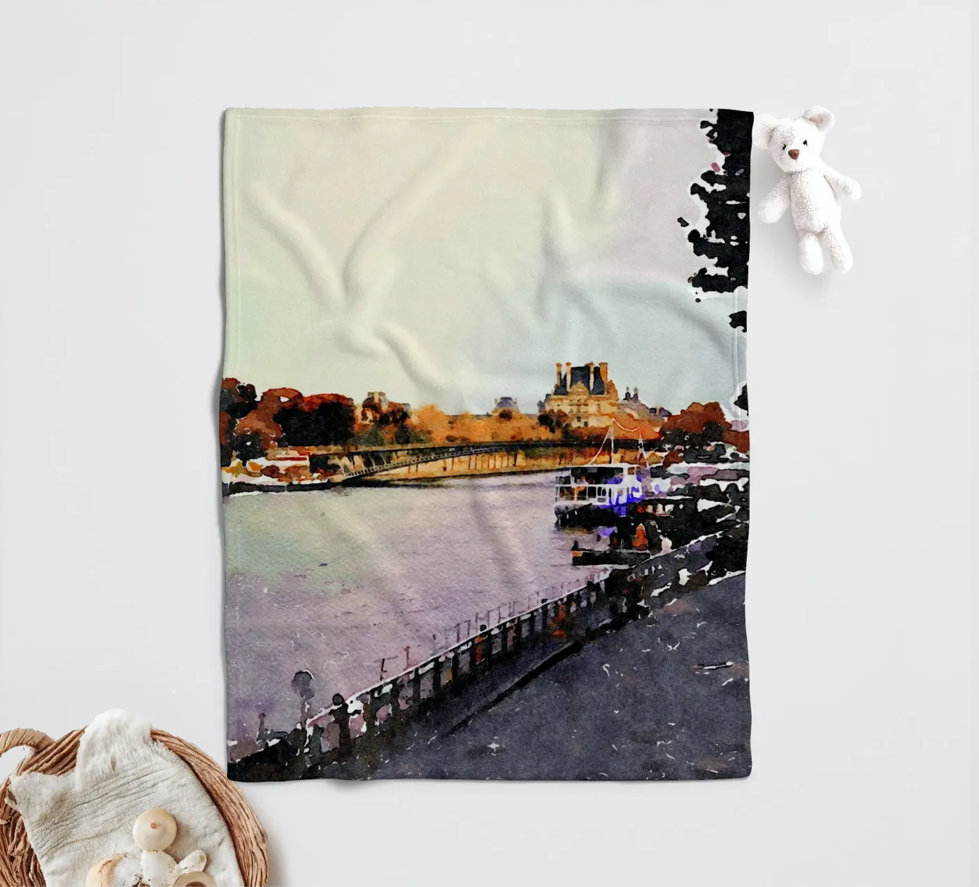 Parigi coperta in pile da My Paris