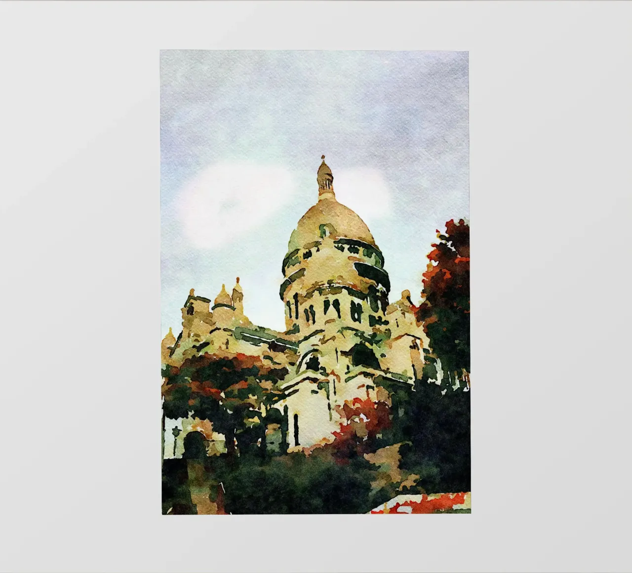 A Parigi telo in pvc da Massimo Frascogna