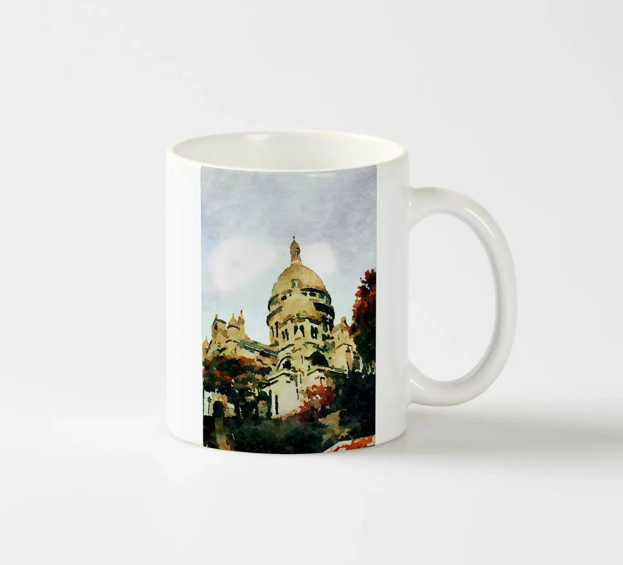 A Parigi tazza in ceramica da Massimo Frascogna