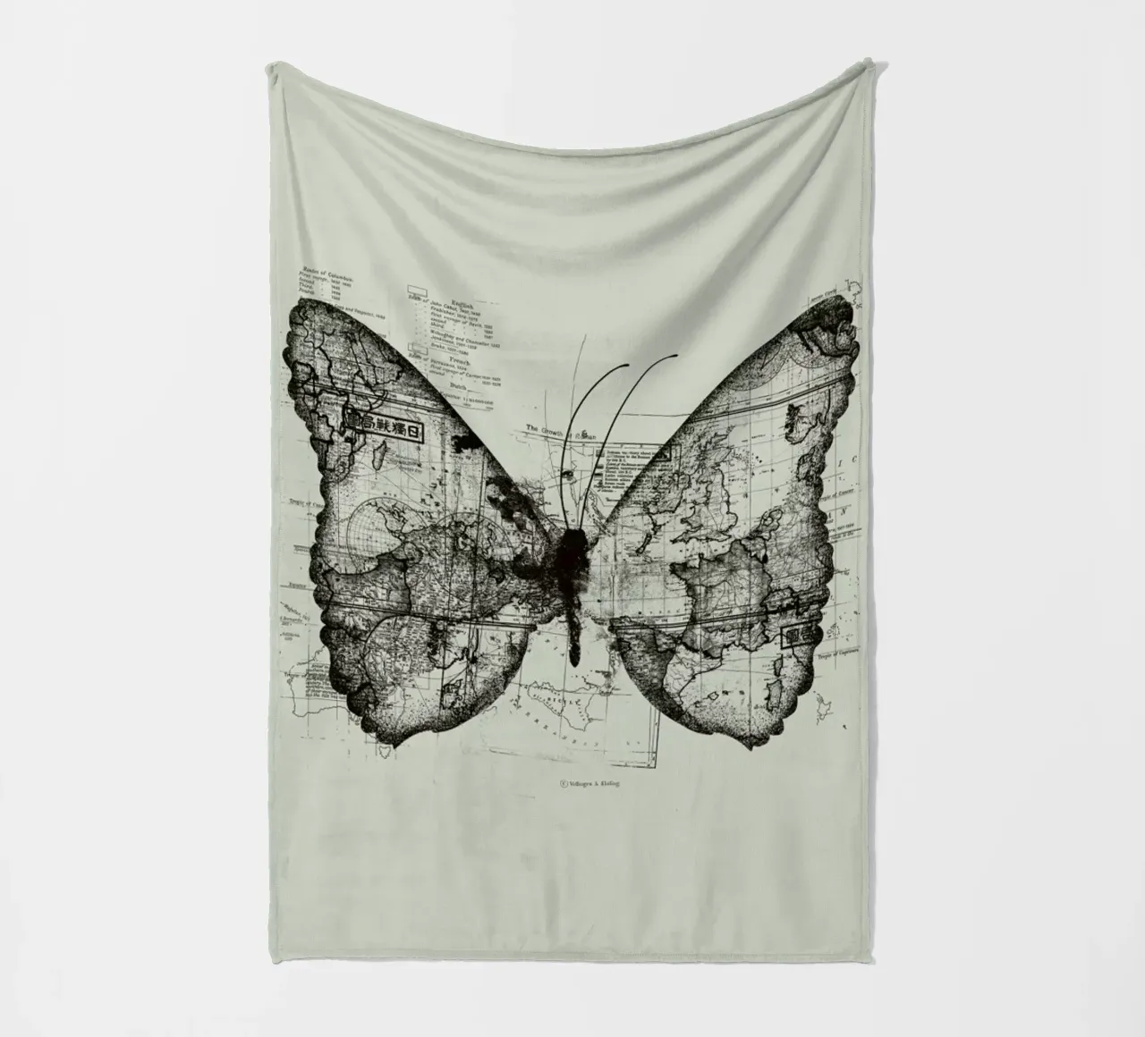 Butterfly effect coperta in pile da Tobe Fonseca
