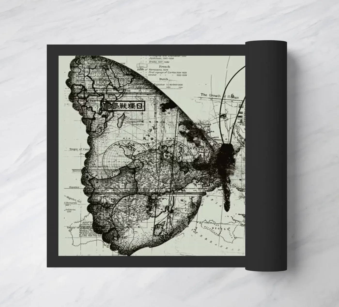 Butterfly effect Fußmatte von Tobe Fonseca