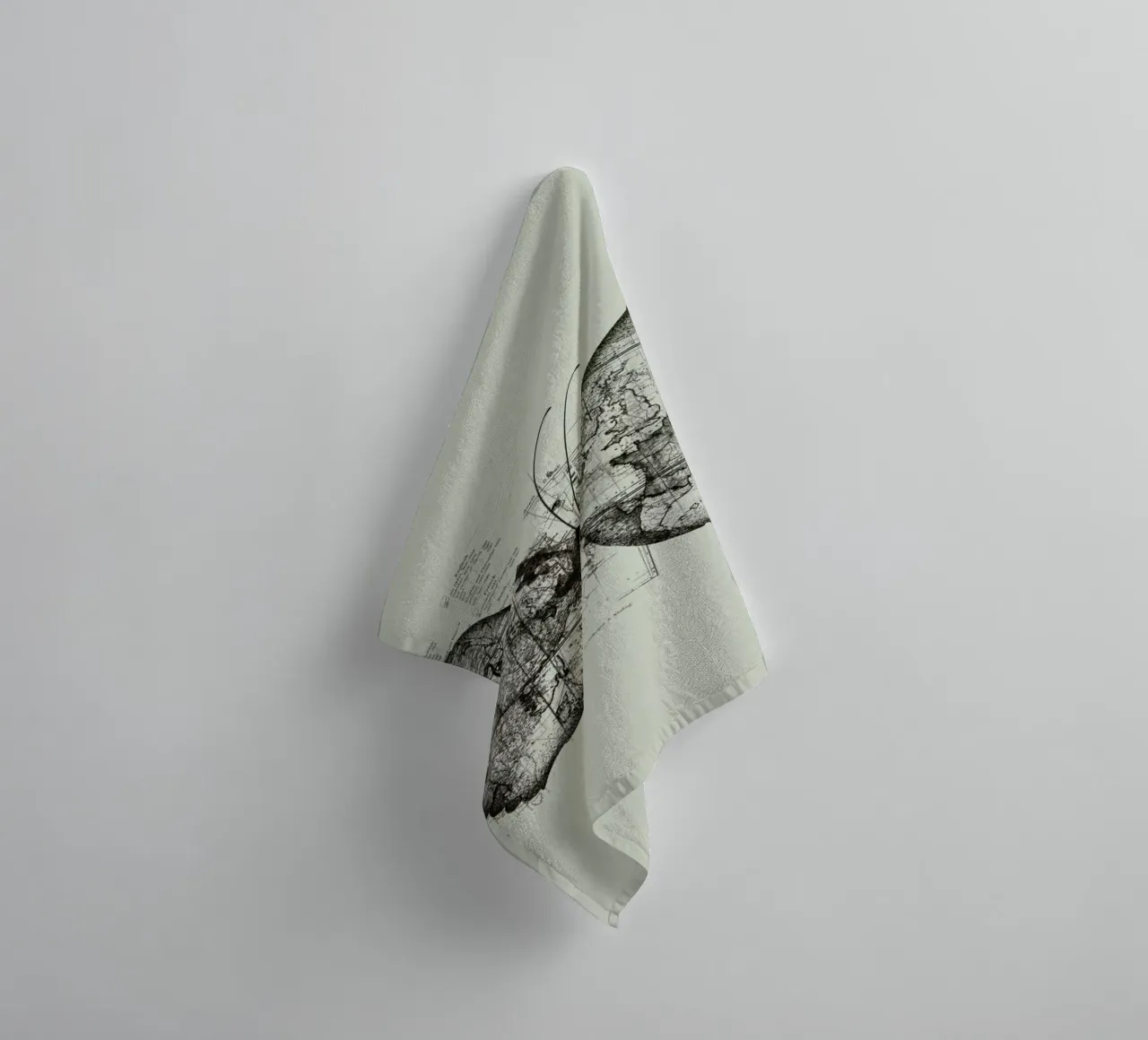 Butterfly effect asciugamano da bagno da Tobe Fonseca