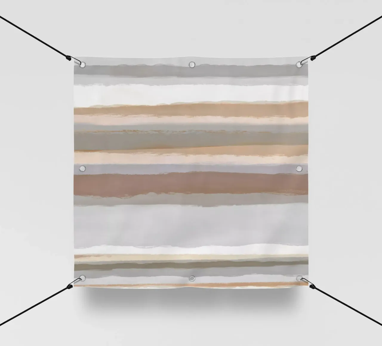 Strips 5 | Gray & Neutral Pastels telo in pvc da sabidussi