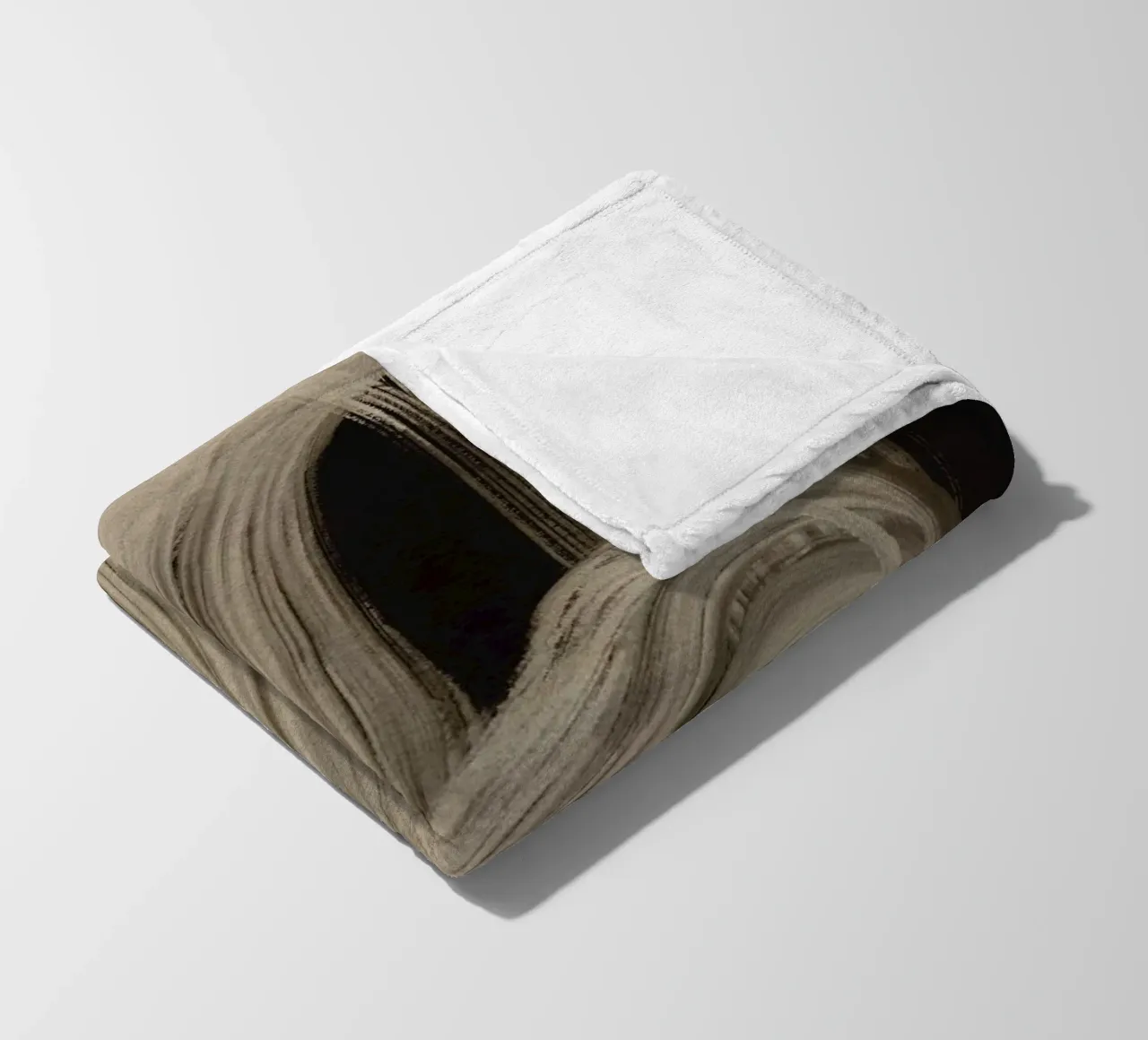 Gray Strokes No 5 coperta in pile da treechild
