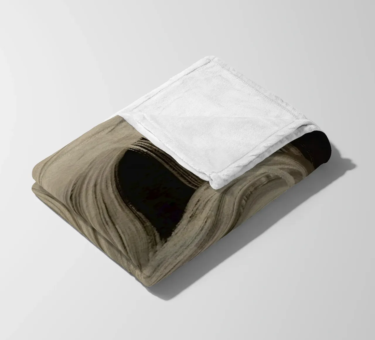 Gray Strokes No 5 coperta in pile da treechild